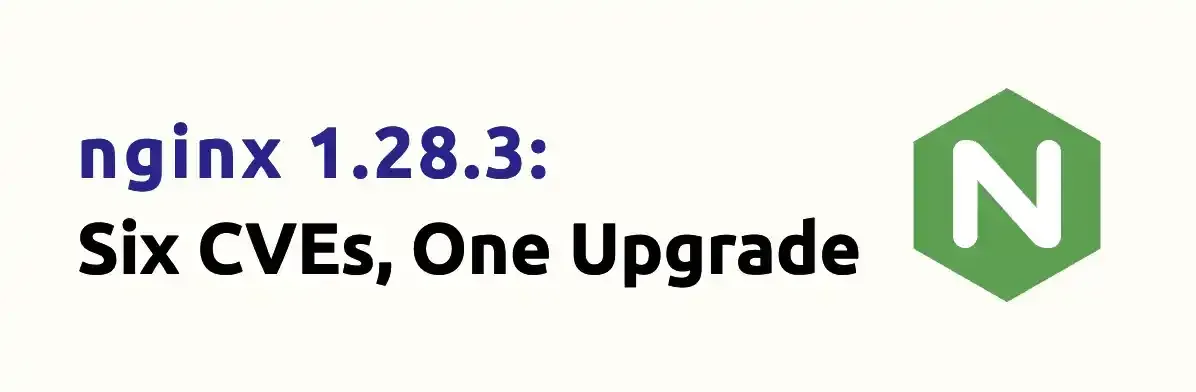 nginx 1.28.3: Six CVEs, One Upgrade
